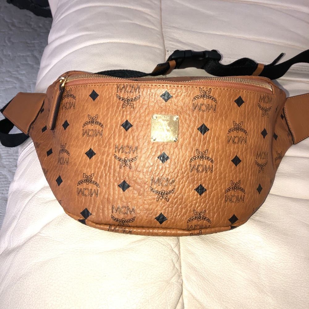 Authentic MCM belt bag/fanny pack.